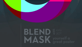 Blend and Mask Yourself a Great Poster