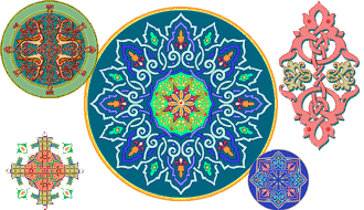 10 Russian Decorative Ornaments