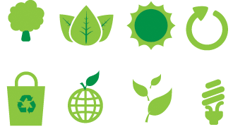 Ecological Vector Design Elements