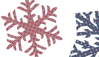 Quilted Snowflakes