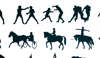 Sport Silhouettes in Vector2