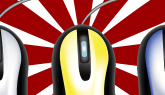 Computer Mouse Vector Set