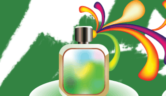 Perfume Bottle Vector Set